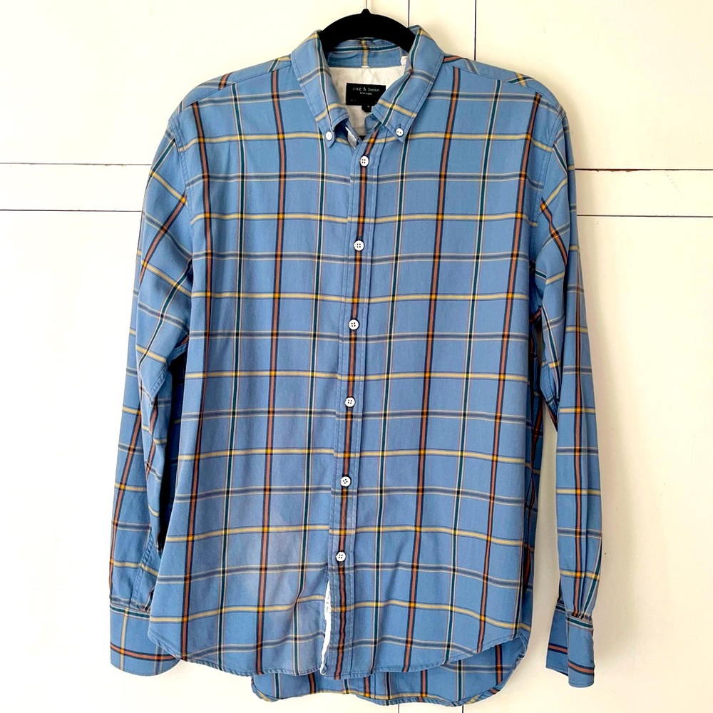 Rag and Bone Tomlin Shirt, Fit 2, Large